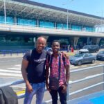 Global Apostles: Raymond Anokye Arrives In Italy Ahead Of Imminent Transfer To Unnamed Club (PHOTOS)