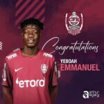 Romania : Sharp-Shooter Emmanuel Yeboah’s Heroics Earn CFR Cluj a Point in Thrilling Drawn Game
