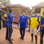 Management of Young Apostles FC Joins Wenchiman In Massive Clean Up Exercise